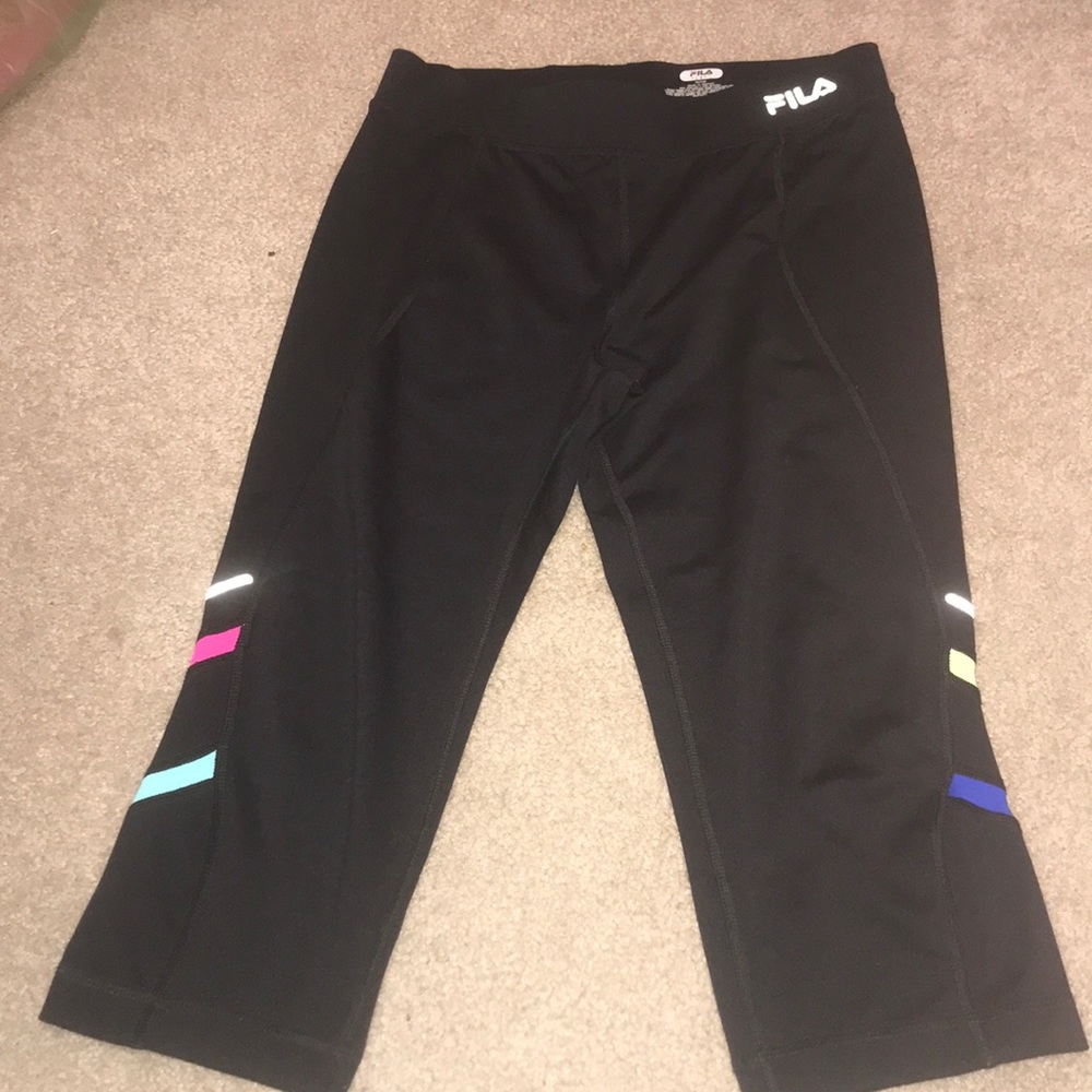Cropped fila leggings